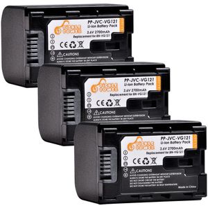 2700 Mah BN-VG121 VG121U VG121US Camcorder Batterij En Oplader Voor Jvc Everio GZ-E Serie BN-VG138 BN-VG107U VG114 Batterijen