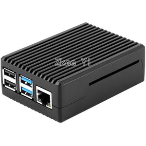 Raspberry Pi 4 Aluminium Case met Cooling Kolom Passieve Koeling Case voor Raspberry Pi 4 Model B
