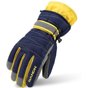 Nandn Winter Warm Mountain Snowboard Ski Handschoenen Mannen Vrouwen Koude Sneeuw Skiën Mittens Waterdicht Sneeuwscooter Handschoemen Air + 5002