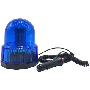 Blauwe Kleur auto Voertuig Magnetische Gemonteerd Politie DC12V LED Strobe roterende knipperlicht Baken flash Noodverlichting