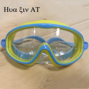 Professionele Zwembril Voor Kinderen Anti-Fog Uv Bescherming Clear Wide Vision Swim Bril Voor 4-15 Jaar kinderen Duiken