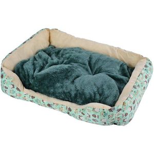Pet Hond Kat Bed Pluche Bed Met Verwijderbare Pad Puppy Kitten Bed Kussen Mat Voor Alle Seizoenen Leuke Reizen Draagbare dierbenodigdheden
