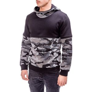 Leisure Camouflage Losse Hoodies Mannen Maat 3XL Thermel Warm Polyester Kleding