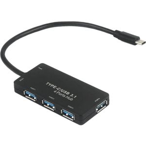Usb Hub Docking Station Type-C Om 3XUSB3.0 3-Poort USB-C Hub Voor Laptop Pc