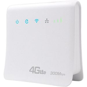 300Mbps Wifi Routers 4G Lte Cpe Mobiele Router Met Lan-poort Ondersteuning Sim-kaart Draagbare Draadloze Wifi Router-Eu Plug