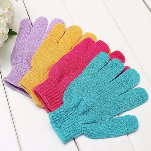 Douche Wassen Doek Douche Scrubber Terug Scrub Exfoliërende Body Massage Spons Bad Handschoenen Hydraterende Spa Huid Doek 1 Pc/2 Pcs