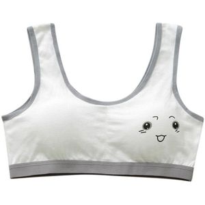 3 Pcs Leuke Cartoon Meisje Beha Zachte Katoenen Tiener Casual Training Bh Voor Studenten Tiener BM88