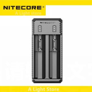Nitecore UI1 UI2 Batterij Oplader Draagbare Usb Li-Ion Batterij Oplader Compatibel Met 26650 20700 21700 18650 16340 14500 Batterij