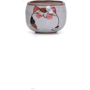 Japanse stijl Keramische Thee Set Kat Serie Klei Theepot Thee Cup handgeschilderde Gekleurde Aardewerk Kat Mok voor thee Melk Werper
