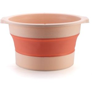 Draagbare Inklapbare Wastafel Verdikte Hanlde Met Haak Badkamer Accessoires Massage Voet Spa Wastafel Outdoor Reizen Bad 40.6 Cm