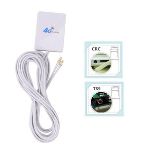 TS9 CRC9 Sma Connector 3G 4G Lte Pannel Antenne Met 2M Draad Voor Huawei 3G 4G Lte Router Modem Antenne