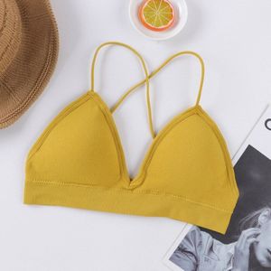 Vrouwen Sportbeha Tube Top Base Schoonheid Terug Gym Yoga Bras Driehoek Cup Strap Wrap Borst Vrouwelijke Fitness Tops Ondergoed vest Bh