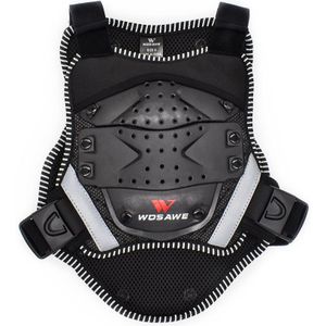 Wosawe Motorcycle Beschermende Armor Jacket Kinderen Spine Borst Protectior Rijden Skateboard Sport Motocross Kid Protcetive Gear