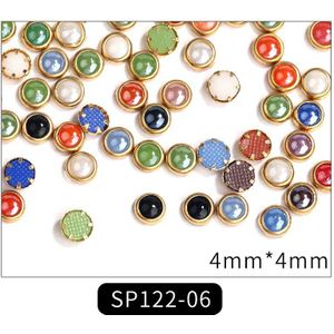 100Pcs Zirkoon Glans Charm Manicure Rhinestone 3D Luxe Lichtmetalen Sieraden Accessoires Diy Nail Art Decoratie Deel 2022