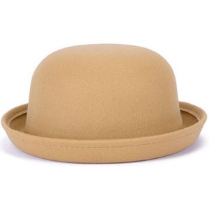 Herfst winter Vrouwen wollen vilten hoed Fedora warme zachte Formele Prinses Hoed casual bolhoed chapeau GH-34