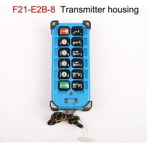 F21-E2B-8 Industriële Afstandsbediening Handvat Shell Rijden Afstandsbediening Zender Ontvanger Handvat Schakelaars