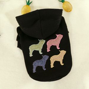 Sport Herfst Twee Benen Vet Hond Kleding Zwart Grijs Shih Tzu Kleding Voor Huisdieren Franse Bulldog Hoodies Puppy Dier Shope