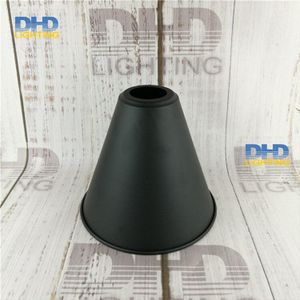 2 stijlen zwart afgewerkt iron lampenkap -selling vintage DIY verlichting schaduw industriële retro licht schaduw