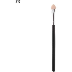 5Pcs Draagbare Wenkbrauw Spons Stok Oogschaduw Applicator Lange Handvat Eyeshadow Brush Cosmetische Vrouwen Beauty Makeup Tools