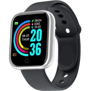 Y68 Smart Horloge Mannen D20 Pro Fitness Smartwatch Hartslagmeter Bloed Klok Druk Sport Tracker Armband