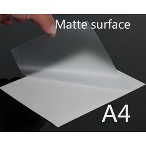 A4-formaat Matte PVC Koud Lamineren Pouch Film, gelamineerd pvc film