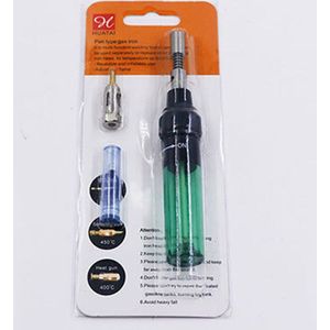 Gas soldeerbout kit, 4-in-1 draadloze butaangas soldeerbout kit, temperatuur verstelbare lasfakkels gereedschap, voor mobiele apparaten klein elektronisch werk