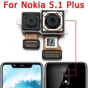 Originele Achteruitrijcamera Voor Nokia 5.1 Plus 5.1 Plus X5 Back View Belangrijkste Grote Backside Camera Module Flex Kabel Vervanging onderdelen