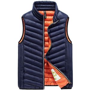 Joobox Mannen Katoen Gewatteerde Vest Thicken Warm Vest Herfst Ultra Licht Casual Mens Jacket Mouwloos Vest