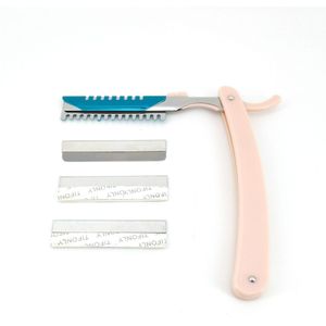 Wenkbrauw Trimmer Met 3/5 Verwisselbare Bladen, Wenkbrauw Razor Gebruik Voor Facial Schoonheid Vrouw &amp; Makeup Tools