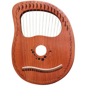 Lier Harp 16 String Harp Draagbare Kleine Harp Met Duurzaam String Muziekinstrument Stabiele Geluid Harp
