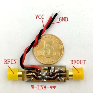 Lna 10 Khz-8 Ghz High Gain Rf Versterker Laag Geluidsniveau Module 25DB 18DB 30DB 20DB 10DB Fm Hf vhf/Uhf Ham Radio