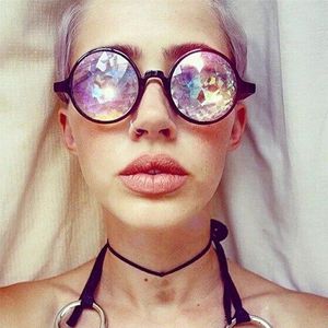 Caleidoscoop Bril-Trippy Psychedelische Rave Goggles - Funky Prisma Bril Voor Raves - Festival Accessoires