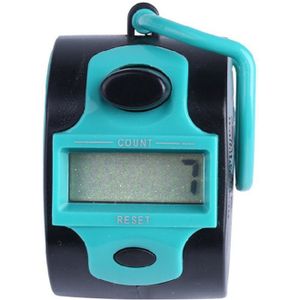 Digitale Hand Telapparaat 5 Digit Manual Druk Clicker Led Backlight Recorder