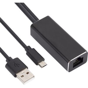 Fast Ethernet Card Micro 100 Megabit Voor Fire Tv Stick Tv Box Zonder Buffering Usb 2.0 Aangedreven RJ45 Ethernet Netwerk auto