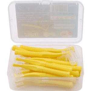 20 Stks/doos Tanden Whitening L Vorm Push-Pull Interdentale Borstel Oral Care Dental Tooth Pick Tand Orthodontische Tandenstoker Tandenborstel