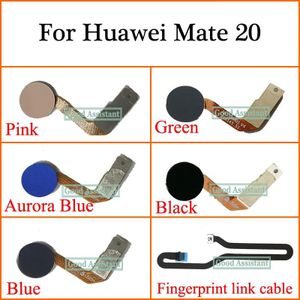 Voor Huawei Mate 20 Mate20 MT20 Vingerafdruk Scanner Vingerafdruk link kabel Touch Sensor ID Home Button Terug Vergadering Flex Kabel