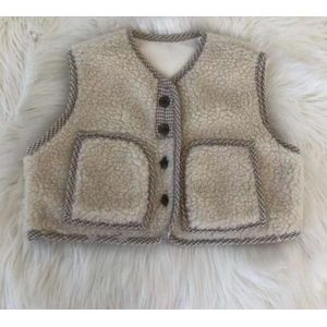 Koodykids Baby Meisjes Jongens Herfst Fleece Vest Baby Boy Baby Jongens Meisjes Peuter Jongens Lente Top Fleece Vest Kleding