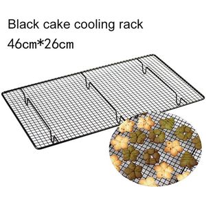 Universal Carbon Staal Koelrek Bakken Dikke Draad Rack Voor Grillen Drogen Voor Koude Broodjes Brood Cookies Koekjes Gebak