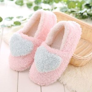 Winter Dames Warm Suede Liefde Katoen Slippers