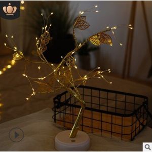 De Fee Licht Geest Boom Sparkly Bomen Led Nachtlampje Mini Kerstboom Koperdraad Guirlande Lamp Fairy Lights lamp