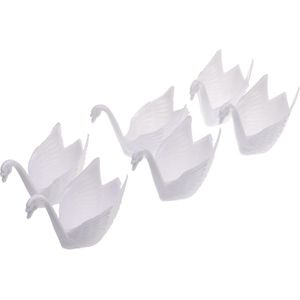 12 Stuks Elegante Zwaan Bruiloft Gunsten Dozen Baby Shower Bonbondoos Verjaardag Supply