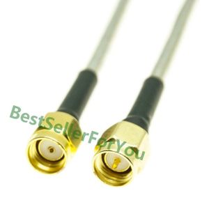 Rp Sma Connector Male Rpsma Connector Naar Sma Connector Male.141 "RG402 Semi-Rigide Coaxkabel Pigtail