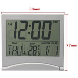 Led Digitale Projectie Wekker Temperatuur Thermometer Desk Tijd Datum Display Projector Kalender Usb Charger Tafel Led Klok