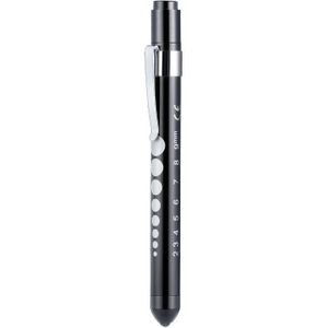 Verpleegkundige Pen Aluminium Penlight Led Pupil Licht Orale Penlight Met Schaal