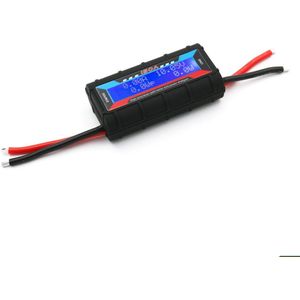 130A 150A 200A Rc Hoge Precisie Watt Meter En Power Analyzer W/Backlight Lcd Voor Rc Drone Lipo Batterij connector