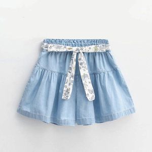 Baby Meisjes Shorts Zomer Kinderkleding Bloemenprint Shorts Voor Meisje Kids Casual Katoenen Shorts Jean Pant