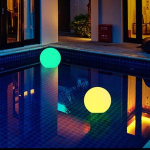 Solar Power LED Bal Lamp Kleur Veranderende/Gestage RGB Licht Oplaadbare Zwembad Garden Decor Light-M25