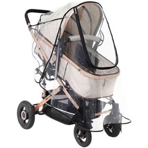 Universele Wandelwagen Regenhoes Trolley Paraplu Regenjas Baby Auto Weer Shiel H55B