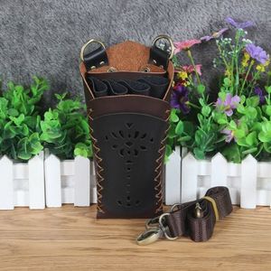 Pu Leer Haar Schaar Zak Clips Kam Case Kappers Kapper Haar Schaar Holster Pouch Holder Tool Salon Taille Verpakking Riem tas