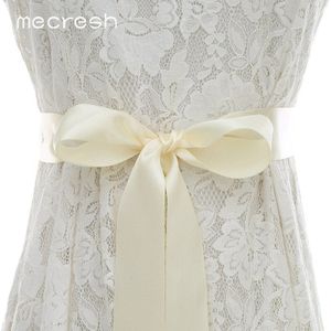 Mecresh Rose Goud Kleur Crystal Bridal Lint Belt Sash Voor Trouwjurk Handgemaakte Bloem Wit Zwart Satijn Bruid Riem MYD024